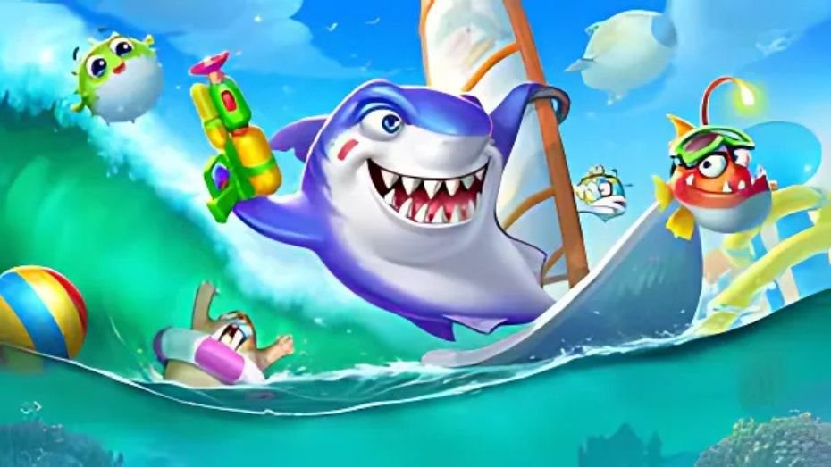 ฉากเกมยิงปลาที่เชื่อมจากหมวดเกมทั้งหมดของ UFA